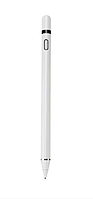Стилус Pencil для Apple iPad 5 / iPad 6 / iPad 7 высокоточный для рисования белый