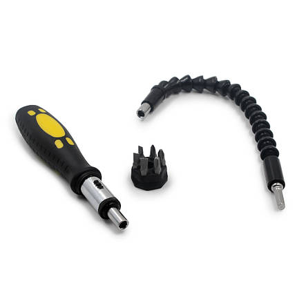 Гнучкий подовжувач для викрутки та дриля Snake Bit TOOL, фото 3