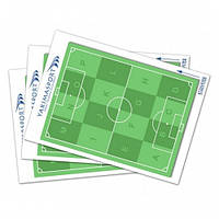 Блокнот футбольний для тренера з зонами Yakimasport