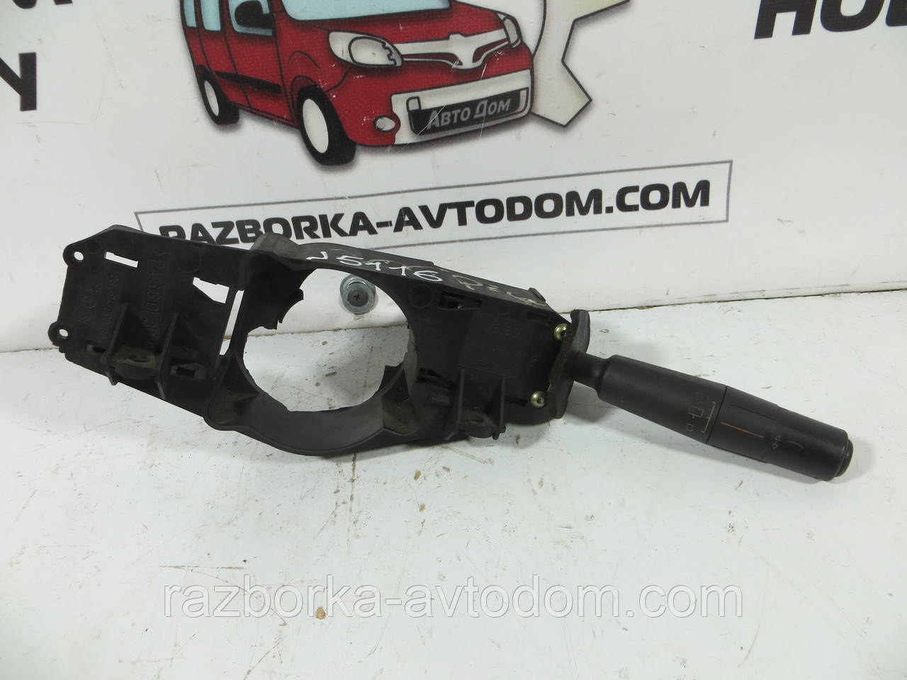 Підрулевий перемикач правий з кронштейном Peugeot 306 (1993-2001) ОЕ: 9619490380