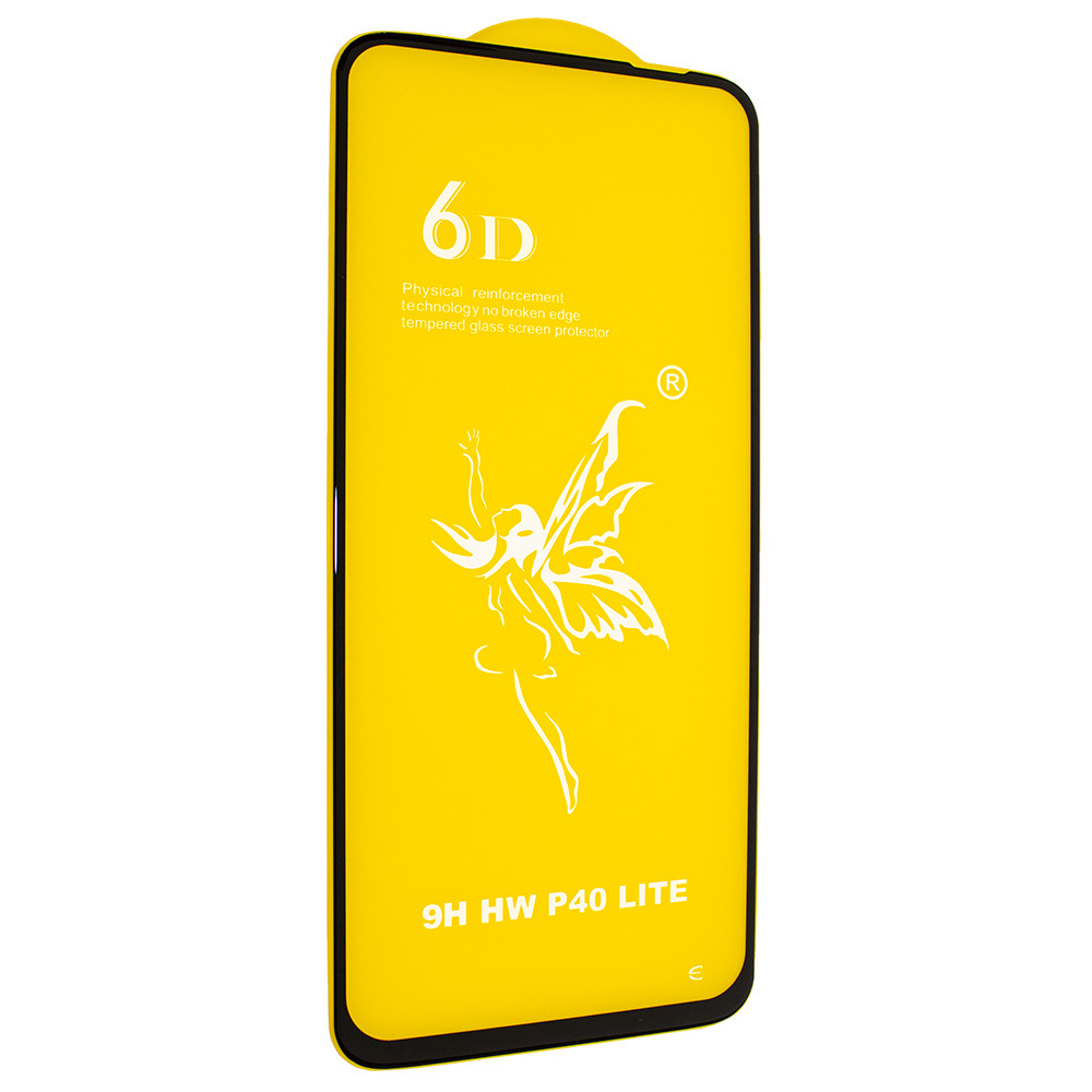 Захисне скло 6D для Huawei P40 Black