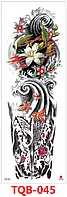 Япония (Ориентал). Флеш тату в виде - "солнечного цветка" - символа совершенства и долголетия.