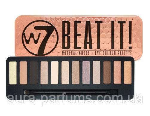 Палетка тіней W7 Natural Nudes Palette Eye Colour