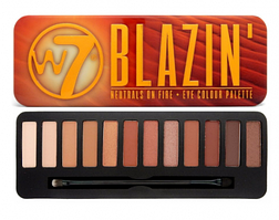 Палетка тіней для повік W7 Neutrals On Fire Eye Colour Palette Blazin'