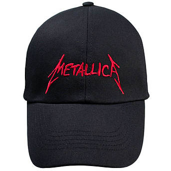 Бейсболка METALLICA -3 (слово червоне), фото 3