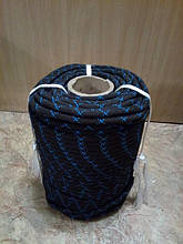Мотузка кольорова статична Кані 48 клас 10 мм (шнур поліамідний)