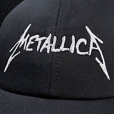 Бейсболка METALLICA 2 White Logo, фото 4
