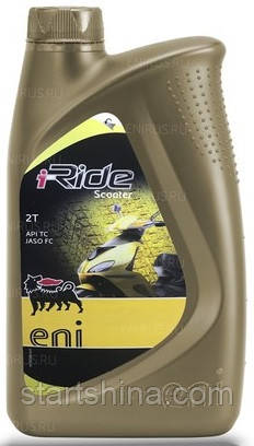 Мотоциклетна моторна олива ENI i-Ride Scooter 2T TOP (1 л)