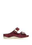 Шльопанці жіночі Tellus 25-22NDR Бордо, фото 6