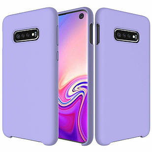 Чохол Silicone Case для Samsung Galaxy S10E G970 фіолетовий (самсунг галаксі з10e джі 970)