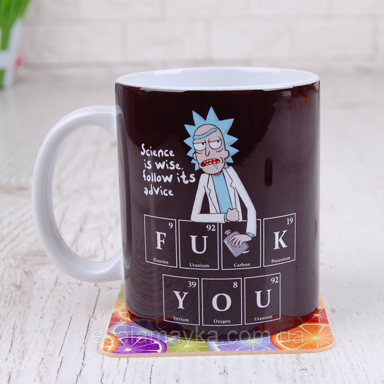 Чашка Rick and Morty (Fu*k you), фото 1