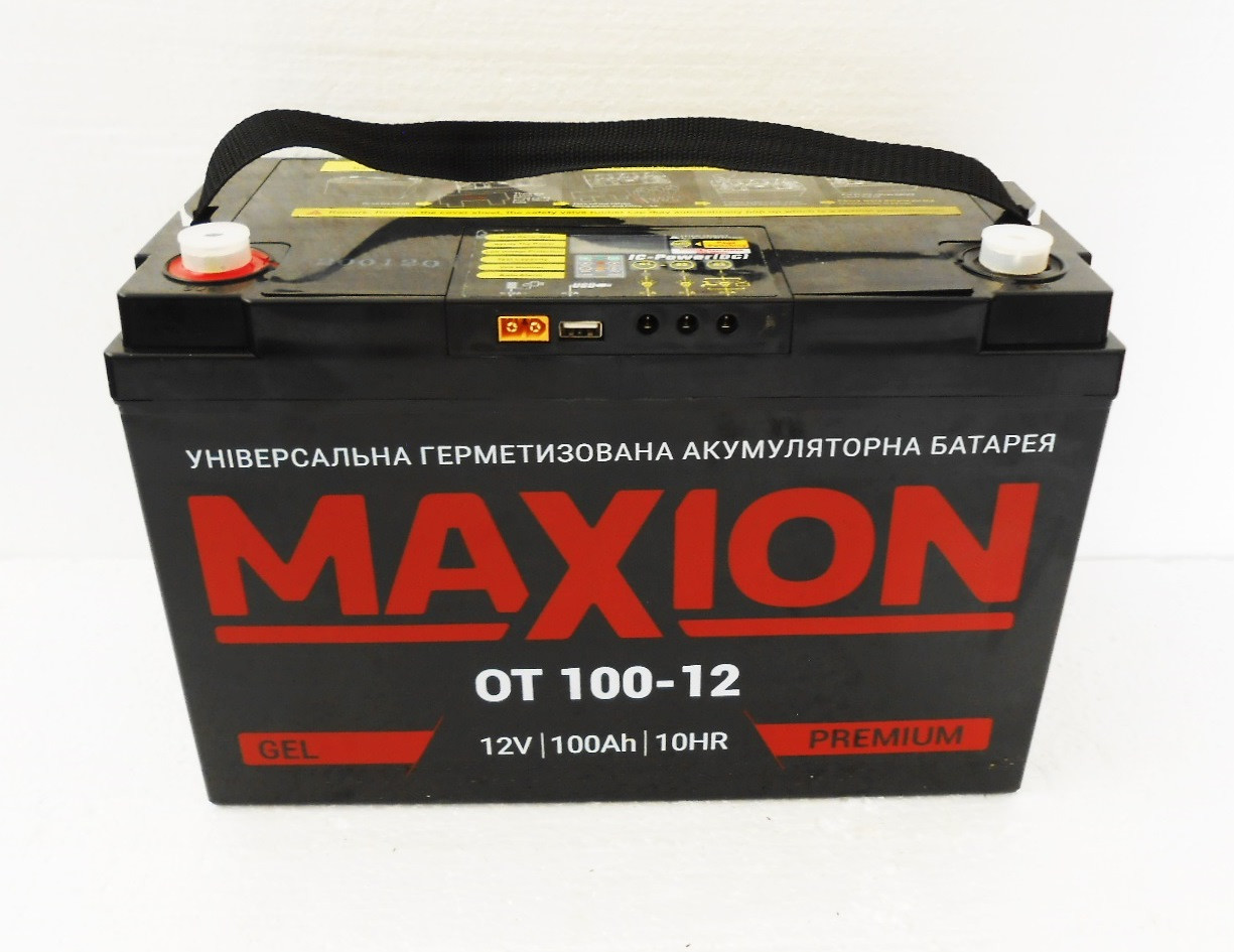 Акумулятор промисловий 12V 105 Ah (GEL) (контролер), фото 1