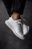 Кросівки чоловічі Adidas Yeezy V2 White (адіас і буст білі), фото 9