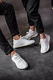 Кросівки чоловічі Adidas Yeezy V2 White (адіас і буст білі), фото 11