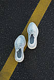 Кросівки чоловічі Adidas Yeezy V2 Cloud White (адіас і буст блакитні), фото 8