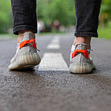 Кросівки чоловічі Adidas Yeezy 350 Tail Light (адіас і буст-теїл лайт), фото 7