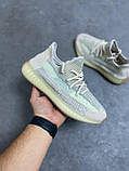Кросівки жіночі Adidas Yeezy 350 Citrin Reflective (адіас і буст ситрин рефлективн), фото 2