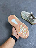 Кросівки жіночі Adidas Yeezy 350 Citrin Reflective (адіас і буст ситрин рефлективн), фото 4