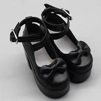 Кукольные туфли на каблуке для куклы 55-60 см BJD 1/3, подошва 7,8 см