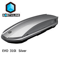 Бокс Northline EVOspace 310 л Silver серебристый глянец N0719003