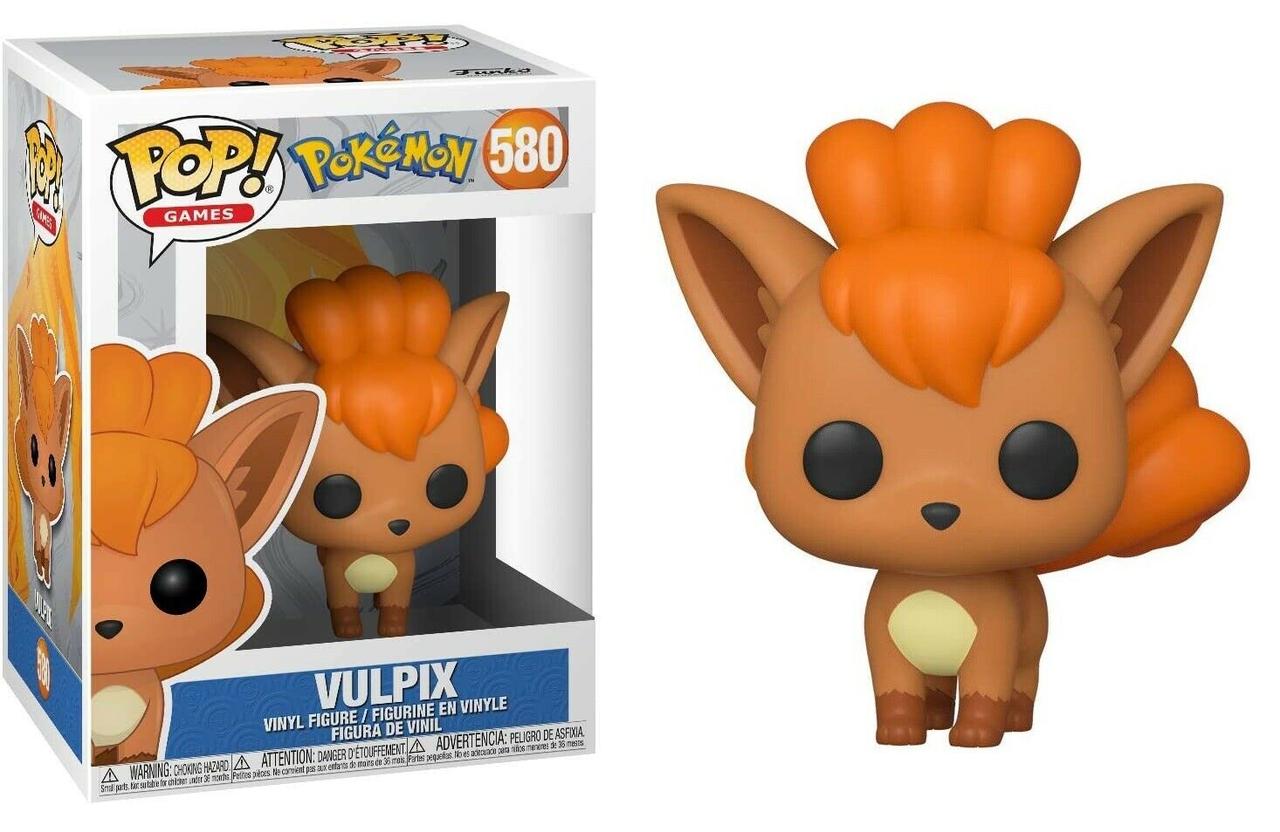 Фігурка Funko Pop Фанко Поп Покемони Вульпікс Pokemon GO Vulpix 10 см Game P V 580