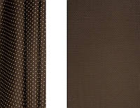 Портьерная ткань для штор Жаккард шоколадного цвета (Debute GL 1690-9/280 PJac)
