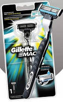 Бритва с 1 сменной кассетой Gillette Mach 3