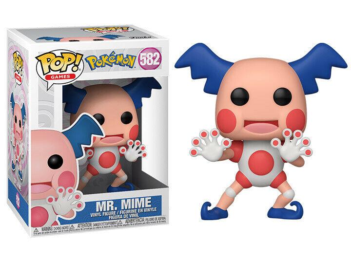 Фігурка Funko Pop Фанко Поп Покемони Містер Майм Pokemon GO Mr. Mime 10 см Game P MM 582
