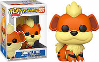 Фігурка Funko Pop Фанко Поп Покемон Гроуліт Pokemon Growlithe 10 см P G 597