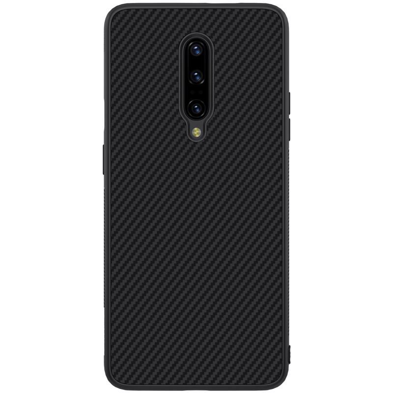 Nillkin OnePlus 7 Pro Synthetic fiber Black Чохол Накладка Бампер