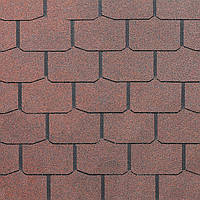 Бітумна черепиця Docke Europe Крона — Червоний