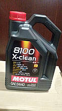 Моторна олива для бензинових ДВС Motul 8100x clean