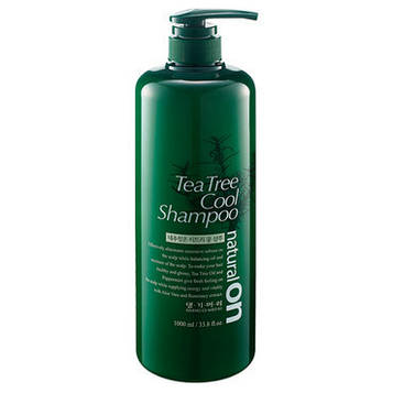 Охолоджувальний шампунь на основі чайного дерева DAENG GI MEO RI Naturalon Tea Tree Cool Shampoo, 1000 мл