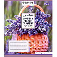 Зошит 12арк. кос.лін. 1В Lavender №764816(25)(500)