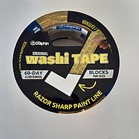 Лента малярная Blue Dolphin рисовая бумага Washi 38мм*50м 22122