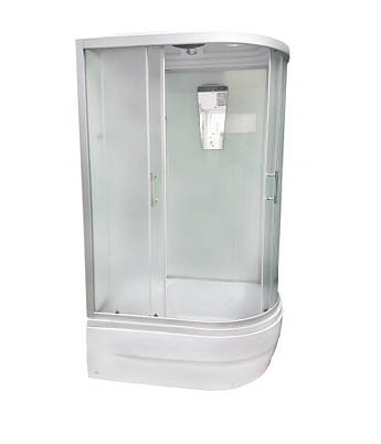 Душовий бокс AKL 120P (XL) L 120х80х220 з електронікою, фото 1