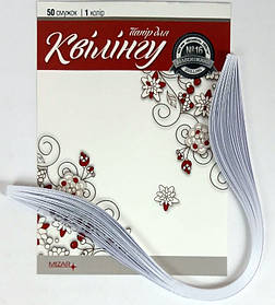 Набір для квілінгу на планшеті №16 "Серія Білий" 420мм, 160гр/м2 для творчості НТ-020-МВ/Ц436021У KNZ