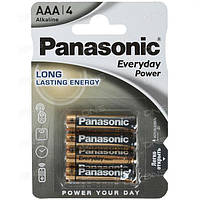 Батарейка Panasonic Everyday Power LR3, Alkaline 4шт.