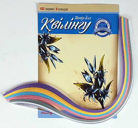 Набір для квілінгу на планшеті №18 "Серія Романтика" 420мм, 160гр/м2 для творчості Ц436023У KNZ