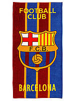 Пляжное полотенце FCB Barcelona 70х140см