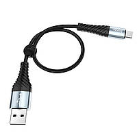 Кабель для зарядки Hoco X38 USB Type A - USB Type-C (3A, 0,25м)