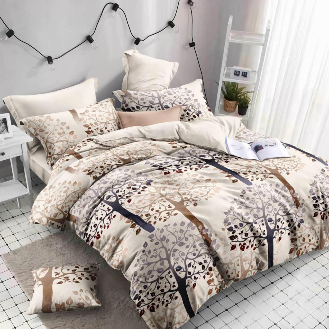 Постільна білизна Королева Ночі (Ранфорс) | Двоспальний комплект | 50х70 |, фото 1