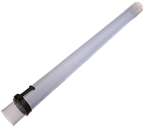 Телескопічна труба спірального роздання корму 75/70 2 м (1+1)