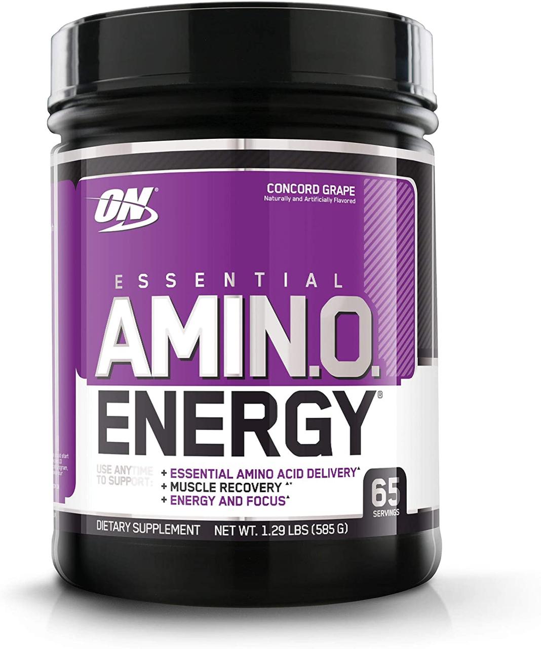 Комплекс амінокислот Optimum Nutrition Amino Energy (585 г) оптимум аміно енерджі concord grape