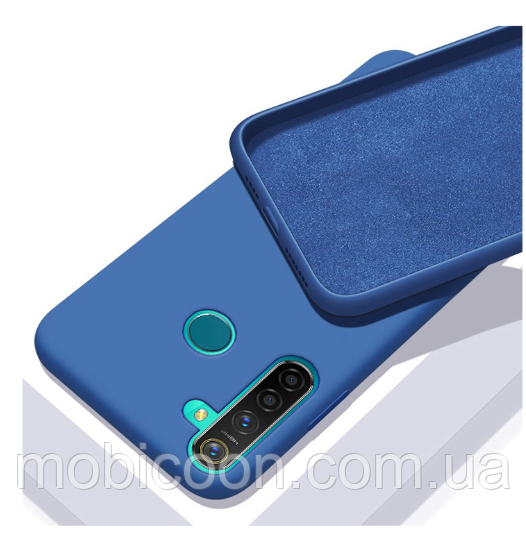 Чохол Silicone Case FULL для Realme 5 синій (Реалмі 5), фото 1