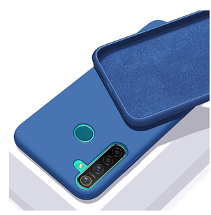 Чохол Silicone Case FULL для Realme С3 синій (Реалмі с3)