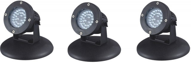 Светильник для пруда AquaNova NPL2 - LED3 (к-т 3 лампы, датчик день/ночь) - фото 2 - id-p552604683