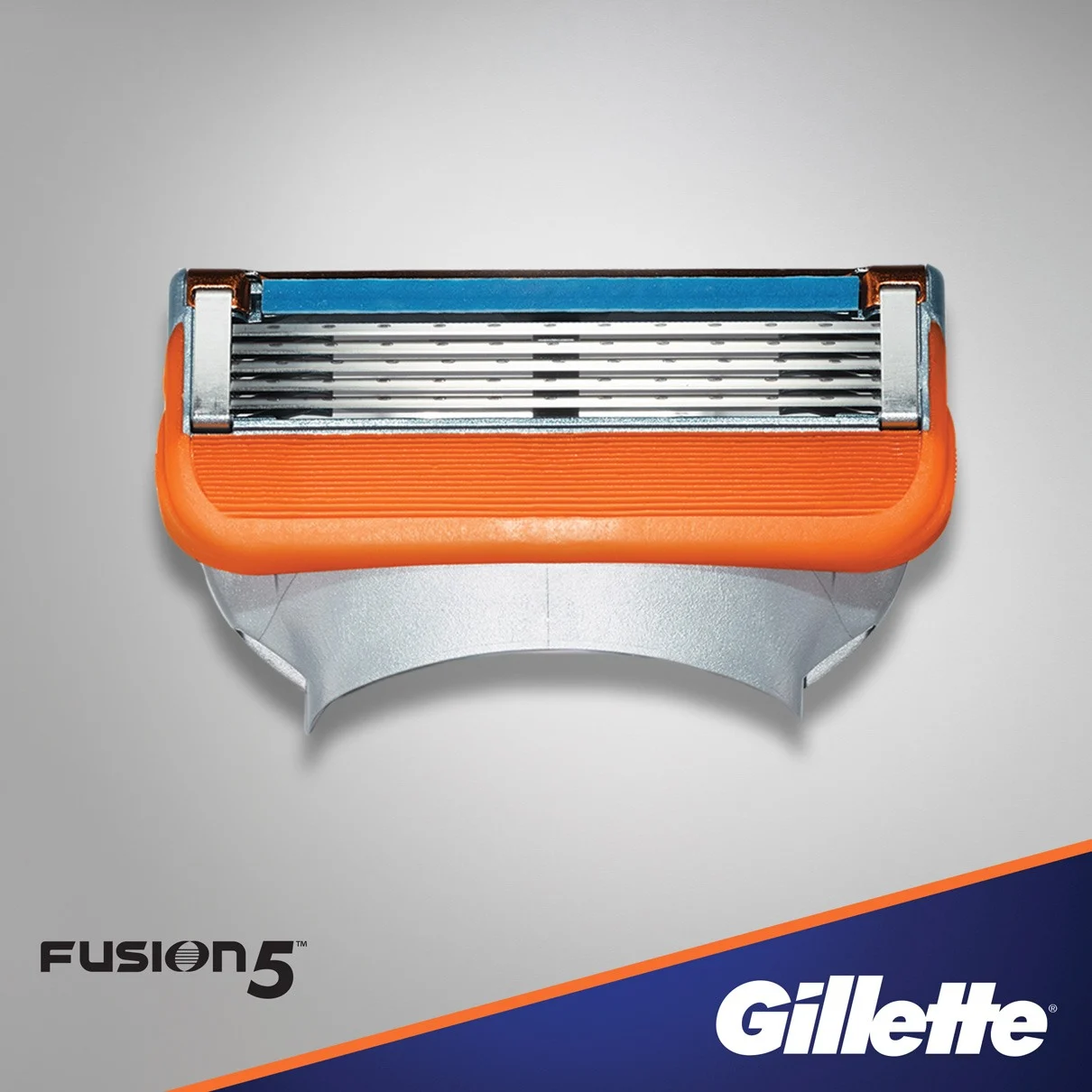 Купить Сменные кассеты для бритья Gillette Fusion 1 шт без упаковки, цена  120 грн — Prom.ua (ID#1207175292)