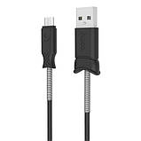 Кабель для заряджання HOCO x24 MicroUsb 1 м 2 А, фото 2