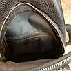 Чоловіча Італійська шкіряна нагрудна сумка-слінг, фото 4